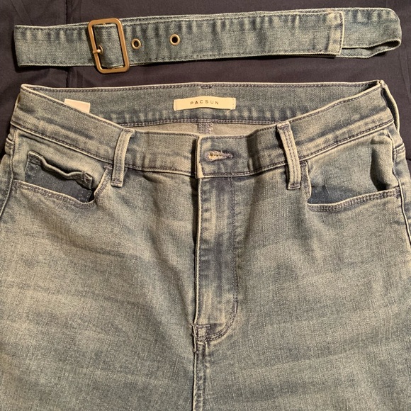 PACSUN JEANS WOMENS SZ 28 Super High Rise Jeggings - Picture 2 of 8